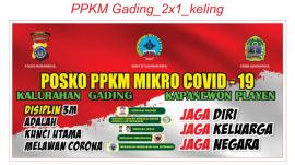 POSKO PPKM KALURAHAN GADING